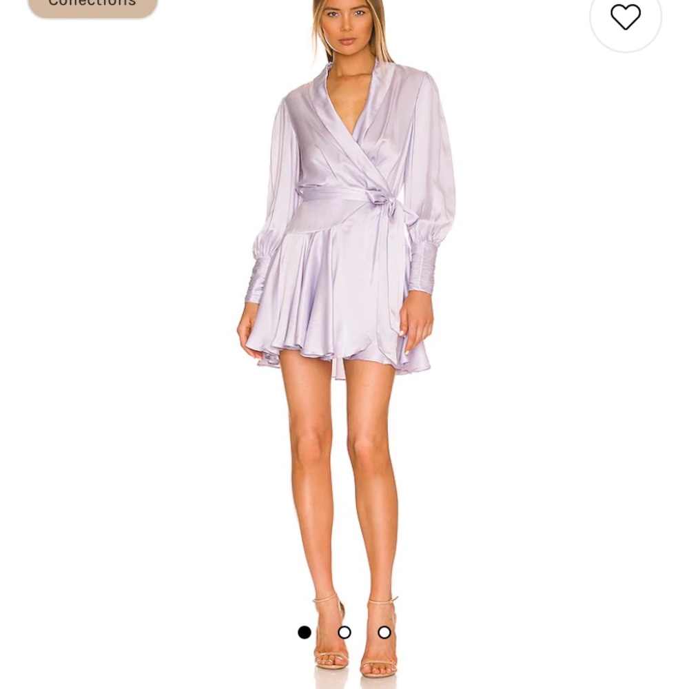 Zimmerman Silk wrap dress